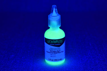 Scribbles UV Blacklight Reactive Fabric Paint